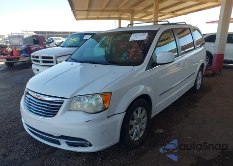 2013 Chrysler Town & Country Touring z USA, uszkodzony, nr VIN 2C4RC1BG8DR821972